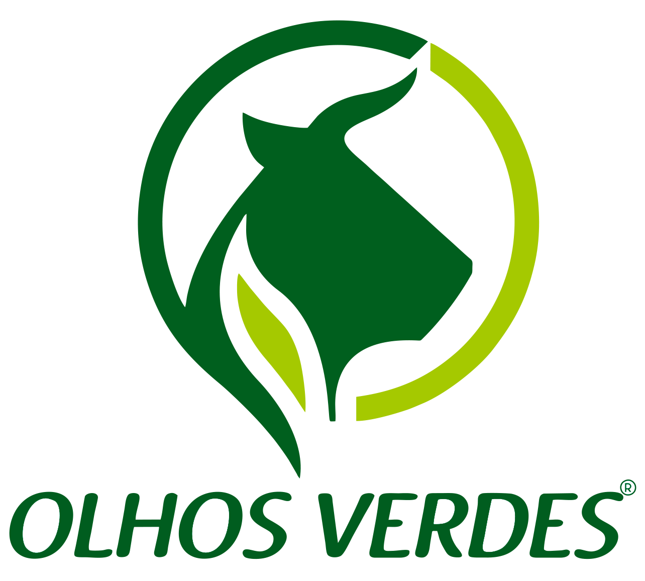 Logotipo da Olhos Verdes Agroindustrial